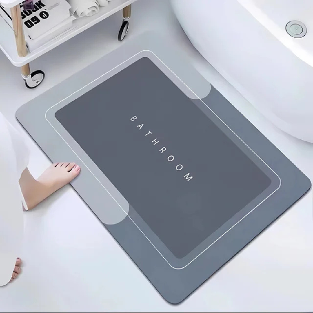 LoungeYard | Anti-Slip Bath Mat | Absorbent Bathroom Rug — product view 2