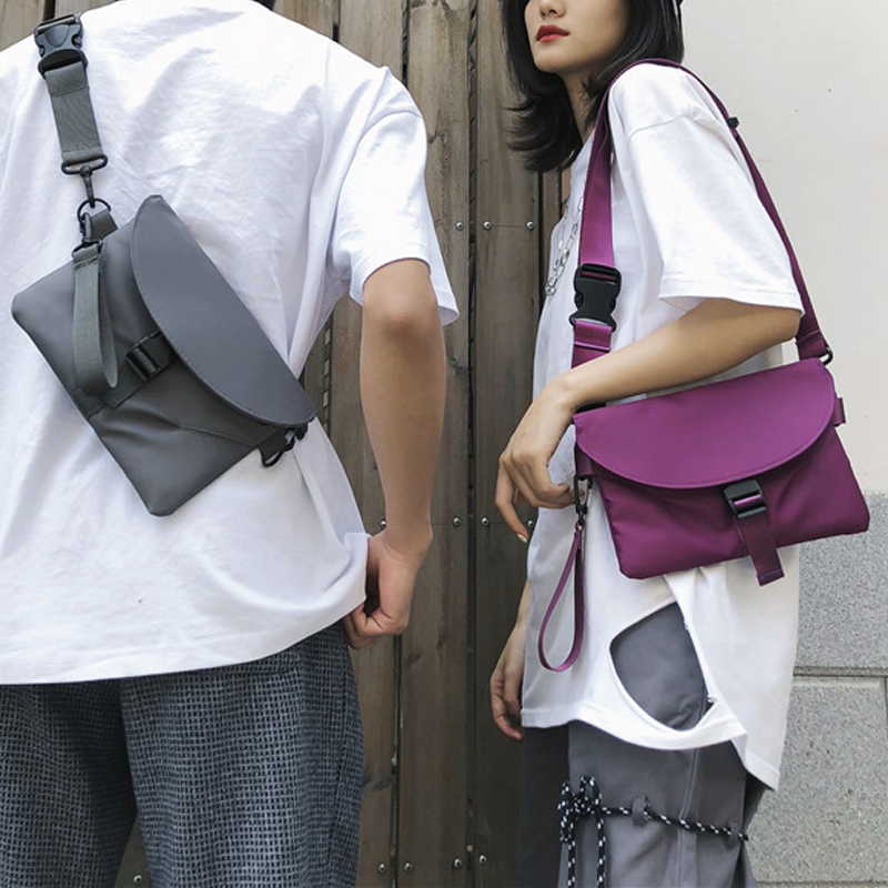 LoungeYard | Men's New Messenger Outdoor Sports Chest Leisure Multifunction Bag — product view 2