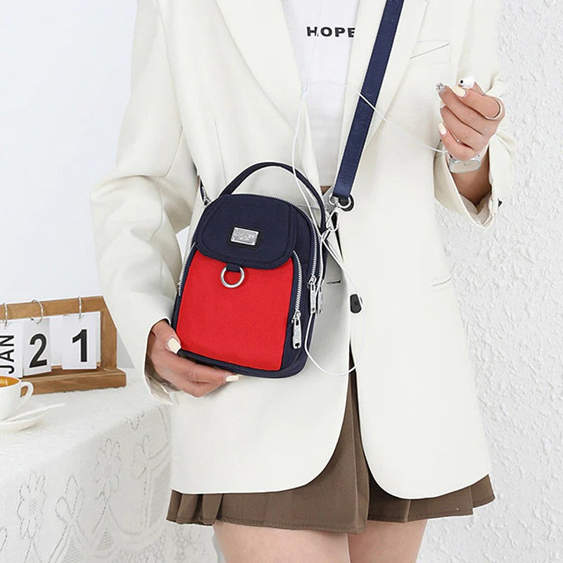 Waterproof Crossbody Phone Bag with Multiple Pockets and Adjustable Strap — product view 2