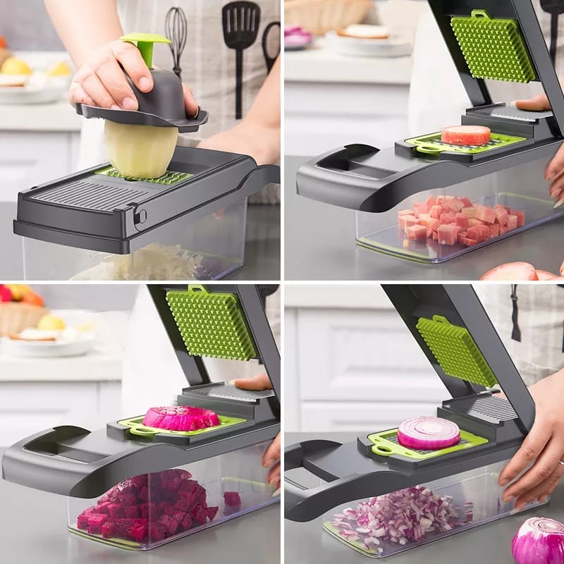 12 in 1 Vegetable Cutter Slicer Grater Chopper LoungeYard — product view 2