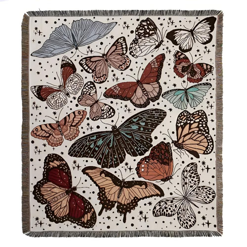 LoungeYard | Butterfly Garden Blanket — product view 5