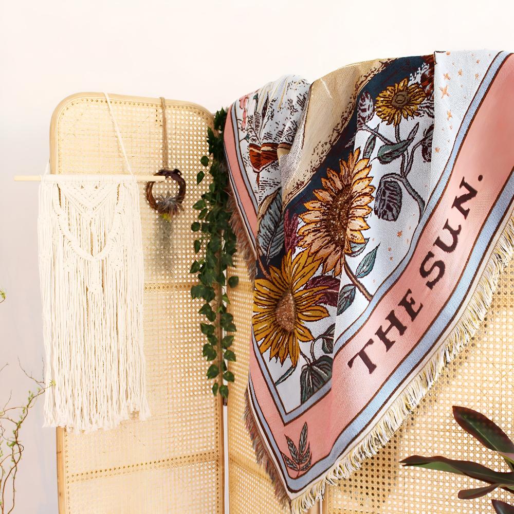 LoungeYard | Boho Sun Tapestry Blanket — product view 6