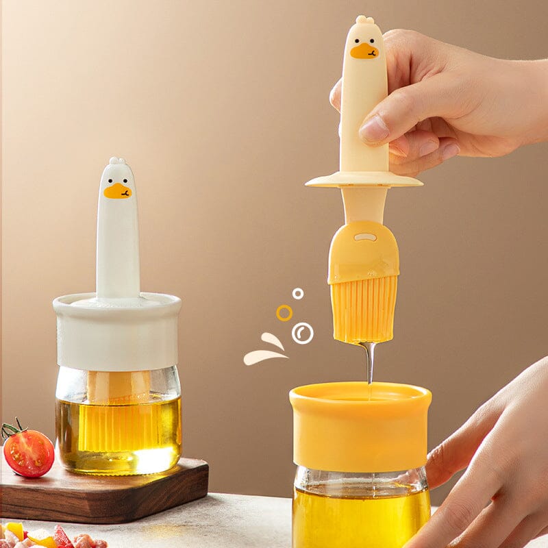 LoungeYard | Oil dispenser with brush for BBQ — product view 5