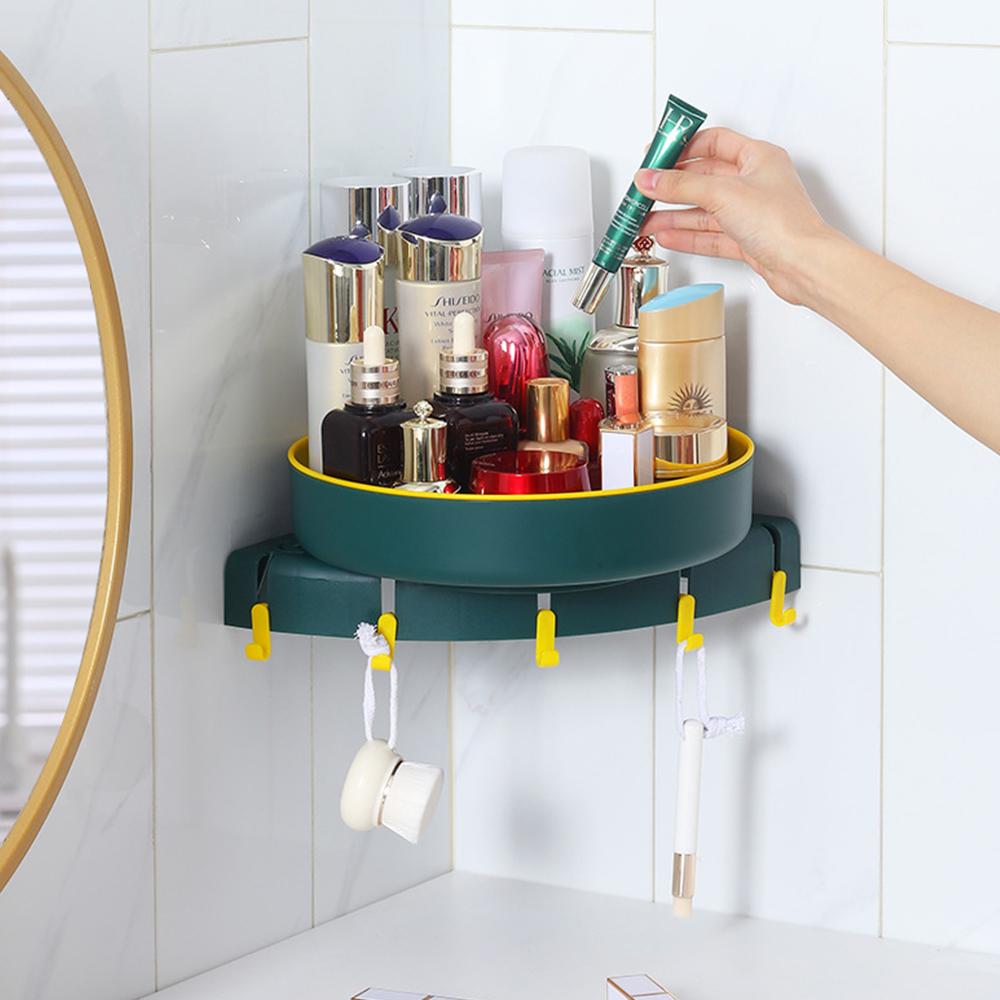 LoungeYard | Mounting-free rotatable bathroom organizer stand — product view 2