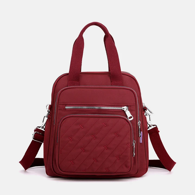 LoungeYard | Multifunctional lightweight embossed elegant handbag shoulder bag — product view 1