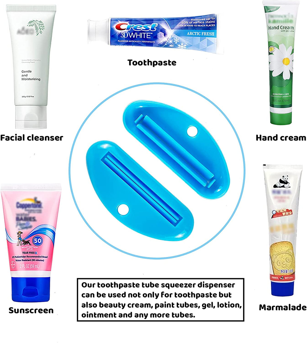 LoungeYard | Easy-Squeeze Tube Squeezer (2 pieces) — product view 2