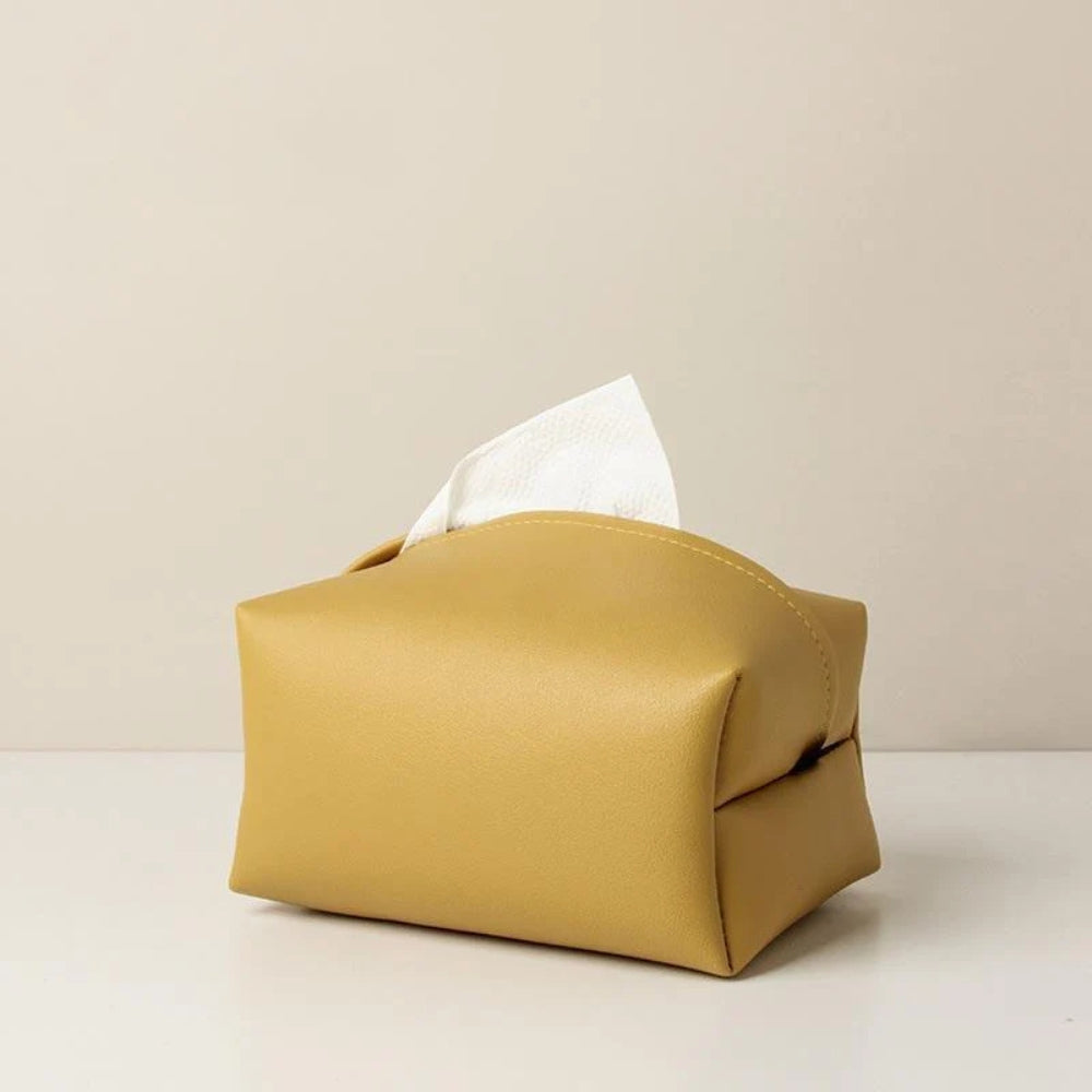 LoungeYard | Tisovo Stylish Leather Tissue Case — product view 3