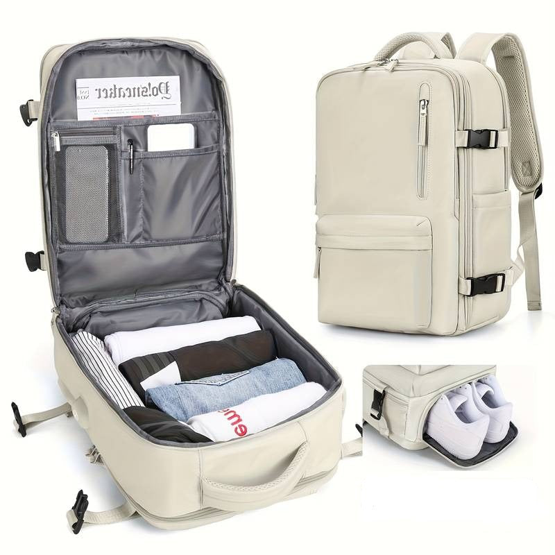 LoungeYard | Backpack with Shoe Compartment and Multiple Pockets – Comfortable & Water Repellent — product view 1