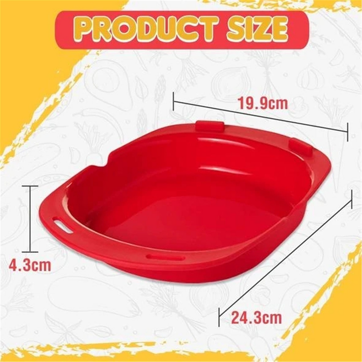 LoungeYard | Non-Stick Microwave Omelette Maker — product view 2