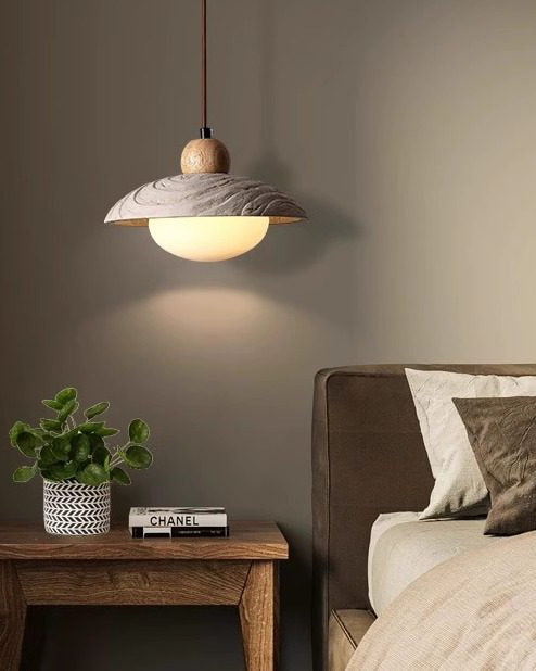 WOMO Dome Cement Pendant Light - WM3101 — product view 2
