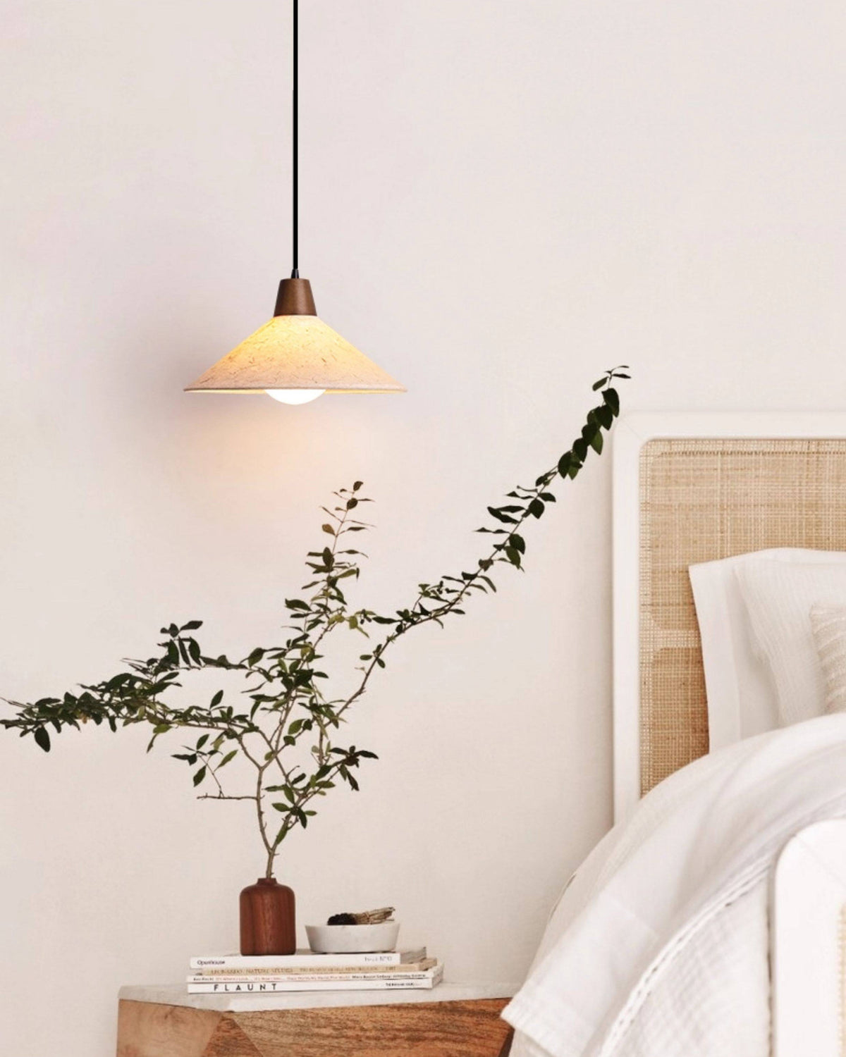 WOMO Pice Paper Cone Pendant Light - WM3107 — product view 3