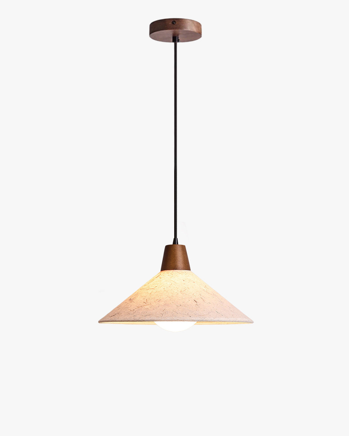 WOMO Pice Paper Cone Pendant Light - WM3107 — product view 1