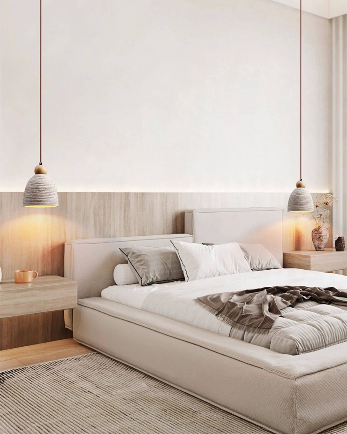 WOMO Cement Dome Pendant Light - WM3119 — product view 4