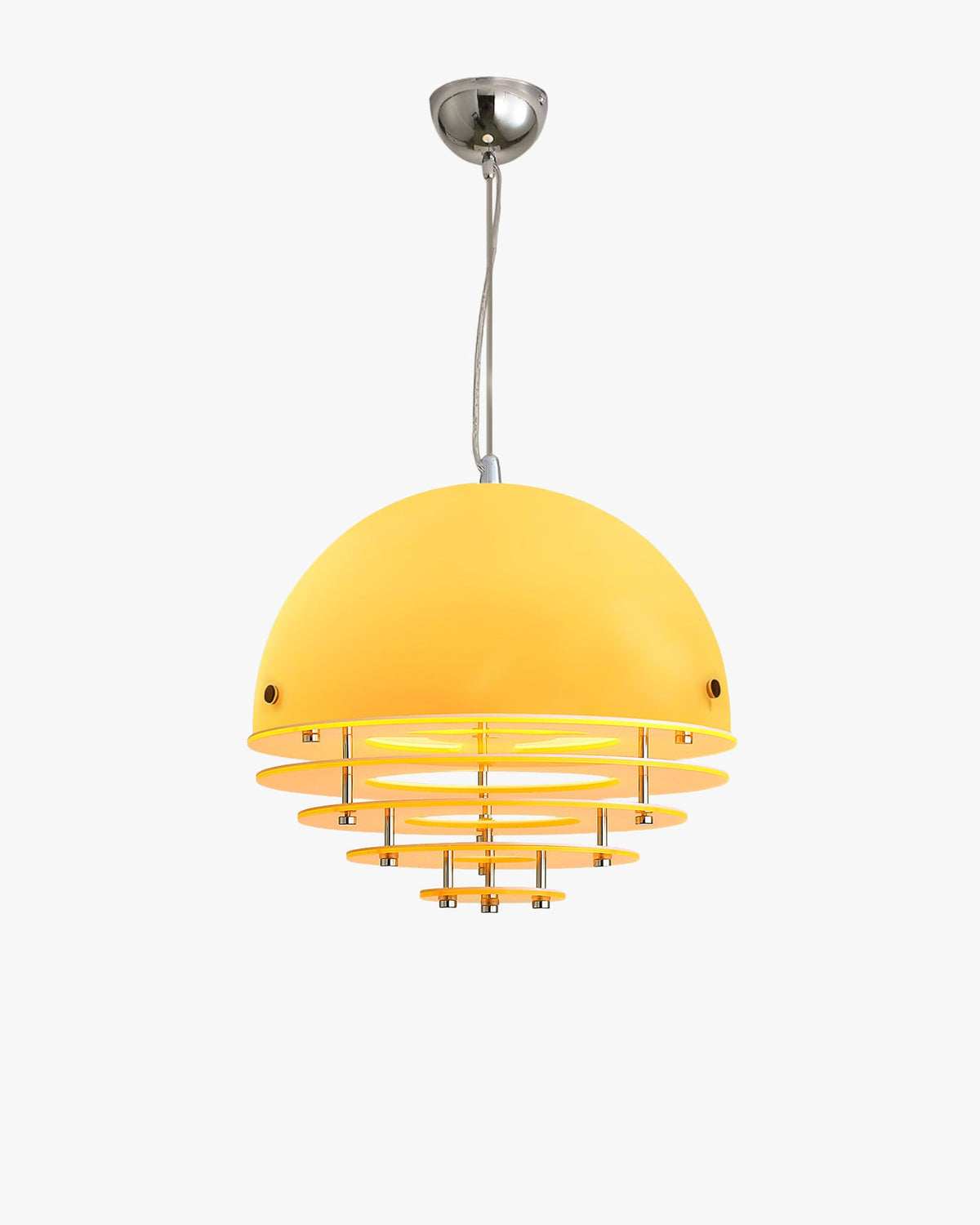 WOMO Contemporary Glass Globe  Pendant Light - WM3126 — product view 1