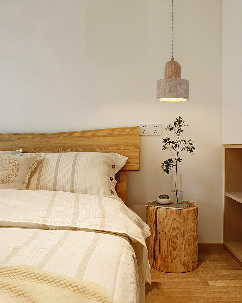 WOMO Travertinel Column Pendant Light - WM3131 — product view 3