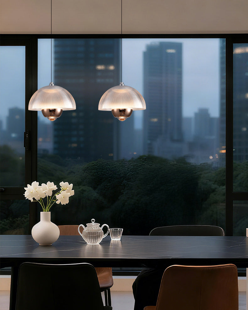 WOMO Minimalist Metal Dome Pendant Light - WM3132 — product view 6