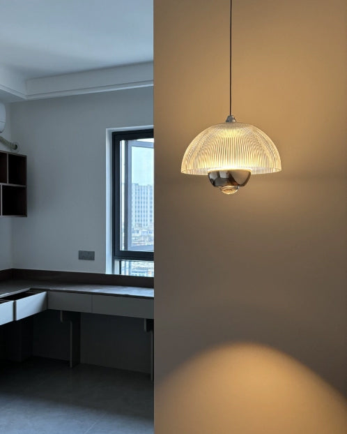 WOMO Minimalist Metal Dome Pendant Light - WM3132 — product view 7