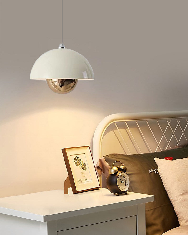 WOMO Contemporary Metal Dome Pendant Light - WM3136 — product view 5