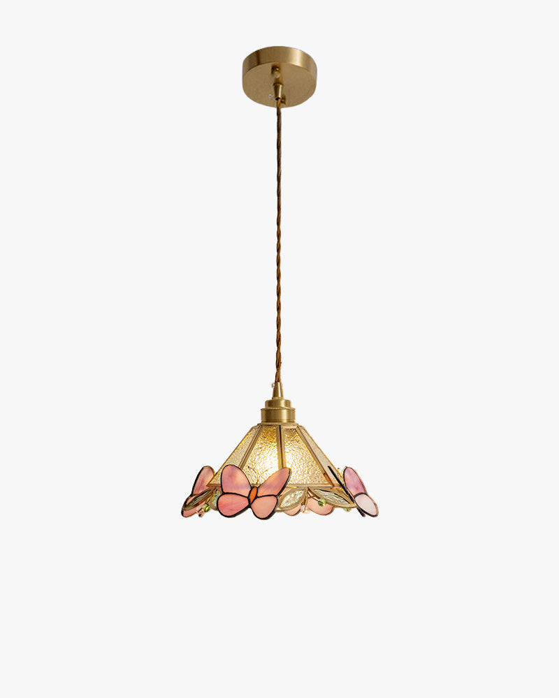 WOMO Butterfly Glass Cone Pendant Light - WM3138 — product view 1