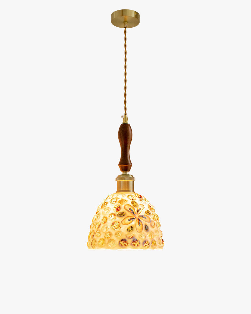 WOMO Art Glass Bell Pendant Light - WM3139 — product view 1