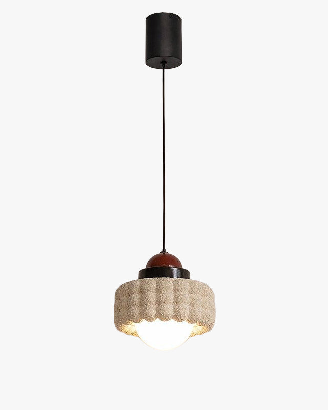 WOMO Cylinder Resin Pendant Light-WM3156 — product view 1