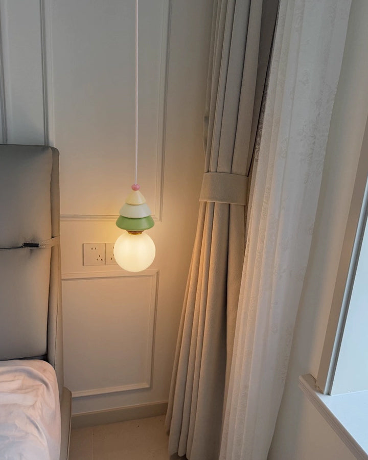 WOMO Christmas Tree Resin Pendant Light-WM3165 — product view 3
