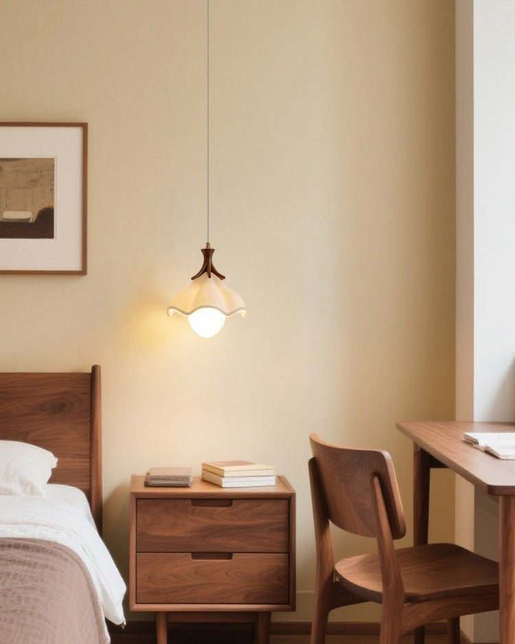 WOMO Resin Flower Pendant Light-WM3166 — product view 7