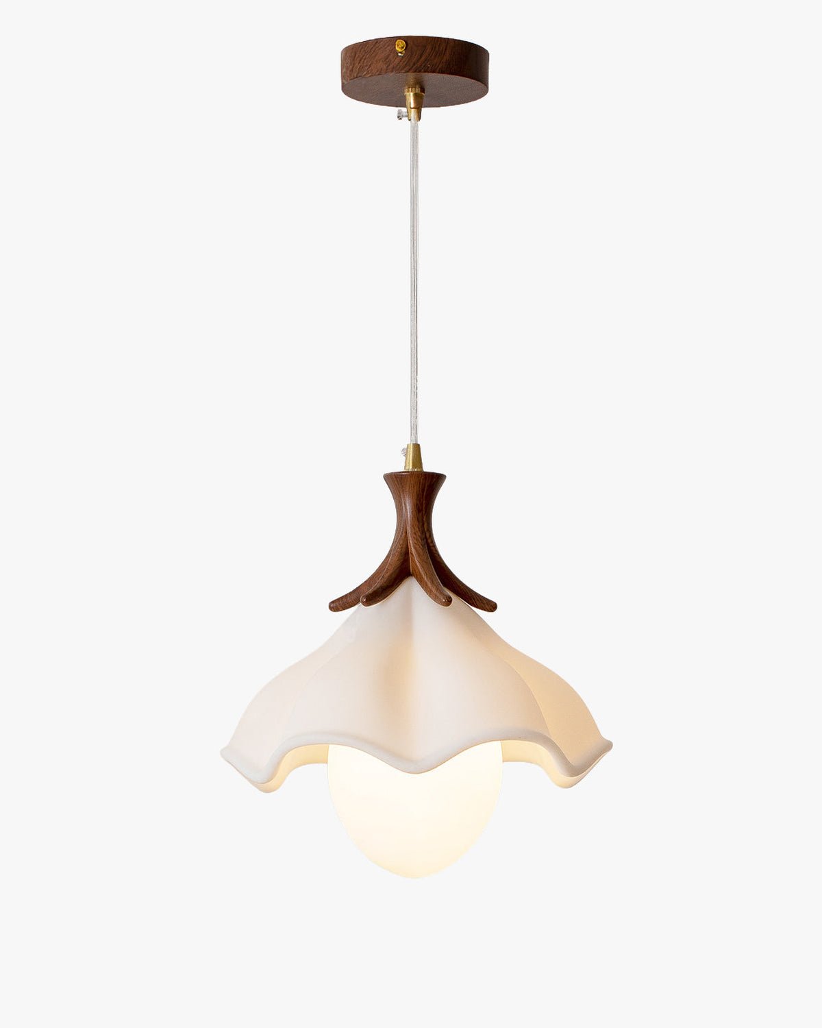 WOMO Resin Flower Pendant Light-WM3166 — product view 1
