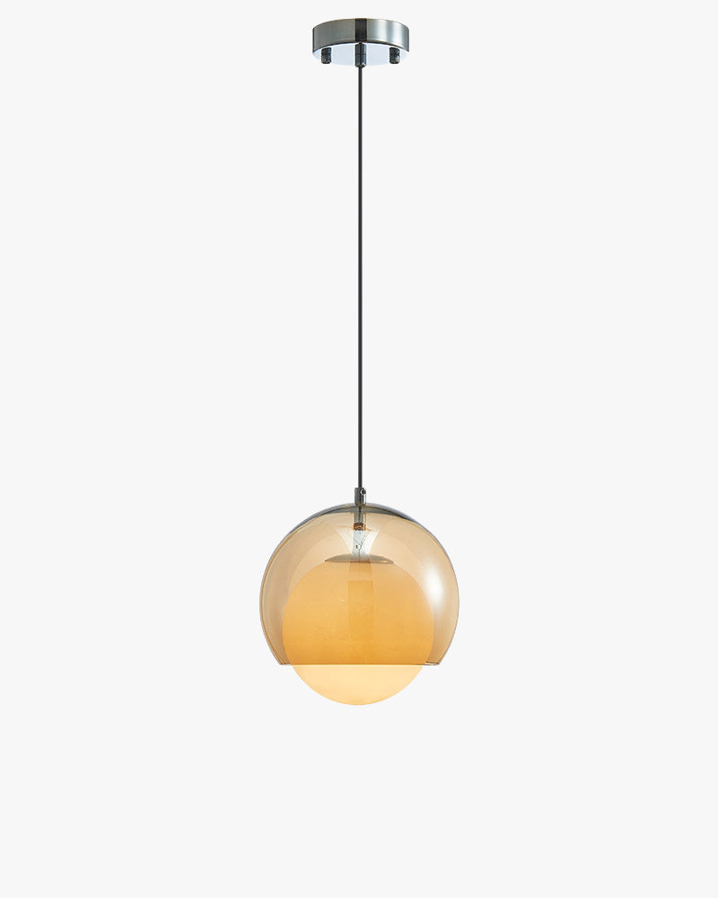 WOMO Glass Globe Pendant Light-WM3171 — product view 1