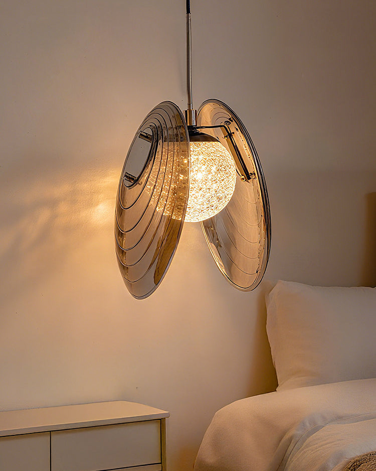 WOMO Glass Disc Pendant Light-WM3172 — product view 4