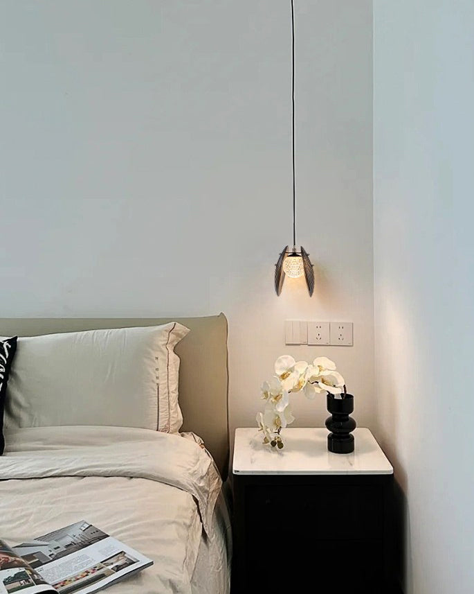 WOMO Glass Disc Pendant Light-WM3172 — product view 5