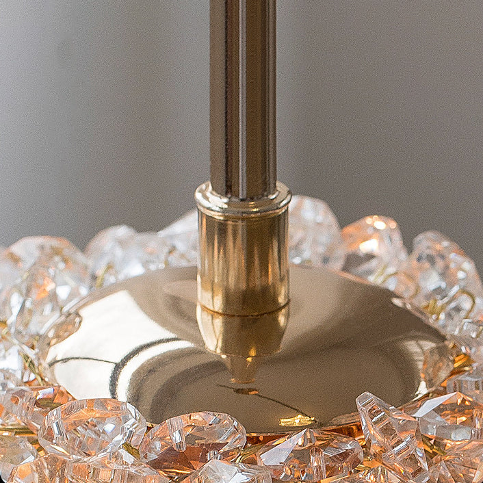 WOMO Gold Crystal Globe Pendant Light-WM3177 — product view 6