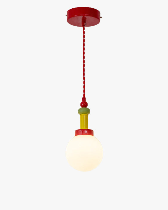 WOMO Glass Globe Children Pendant Light-WM3188 — product view 1