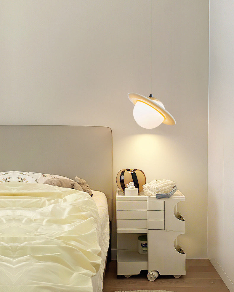 WOMO Planet Globe Glass Pendant Light-WM3192 — product view 7