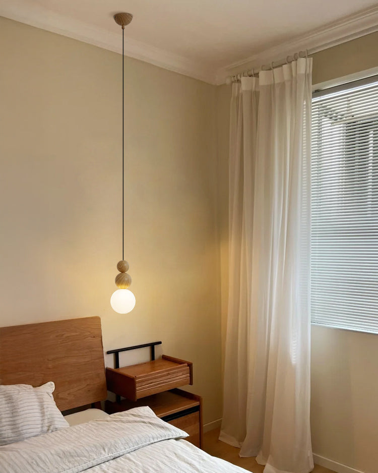 WOMO Globe Glass Pendant Light-WM3198 — product view 6