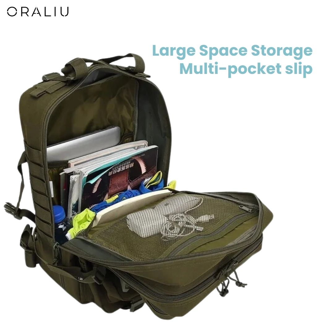 LoungeYard | Emergency Tactical Backpack – Waterproof, Essential for Survival — product view 7