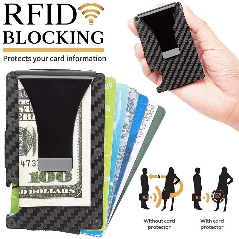 LoungeYard | Ridge Carbon Fiber Wallet — product view 2