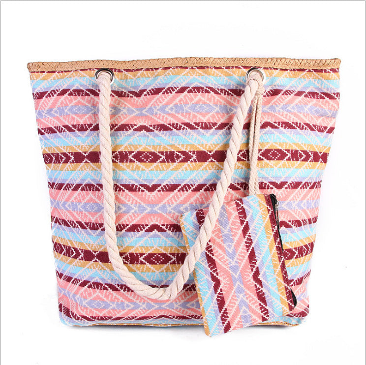 Large and Practical Beach Bag LoungeYard — product view 2
