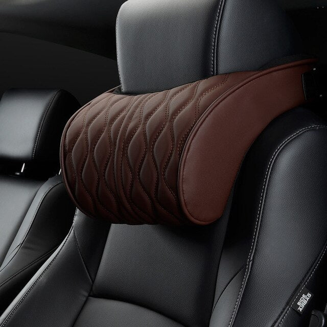 LoungeYard | Travel Pillow Set Leather with Memory Function — product view 6