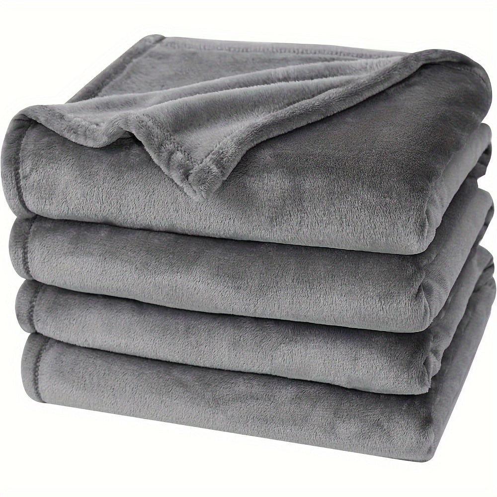 UltraSoft Fleece Blanket – Luxury Reversible for Every Season LoungeYard — product view 2