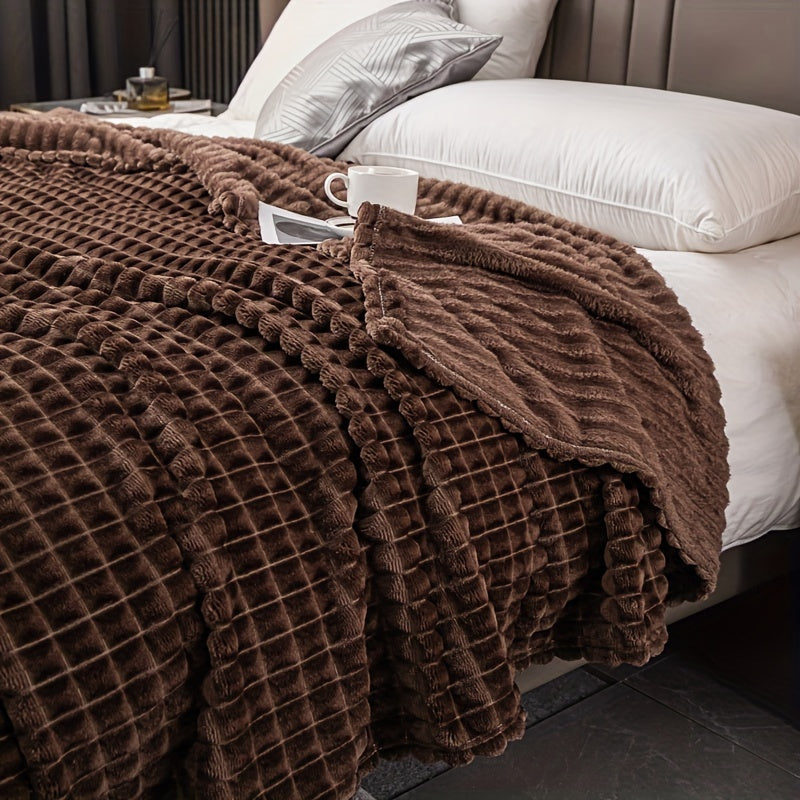 FlannelLuxe – Soft Fleece Blanket for Comfort LoungeYard — product view 1