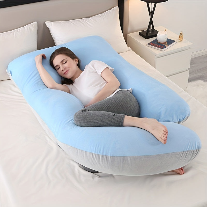 LoungeYard | MaternityEase - J-Shaped Pillow for Pregnant Moms — product view 6