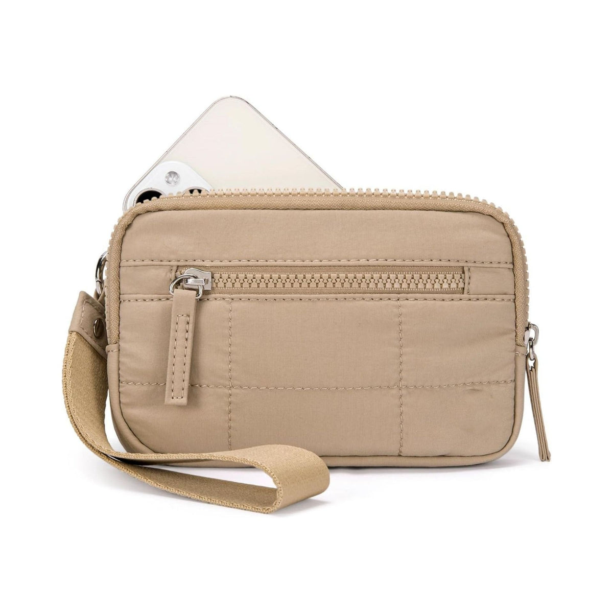 LoungeYard | Stylish Nylon Wristlet Wallet with Multiple Compartments — product view 7
