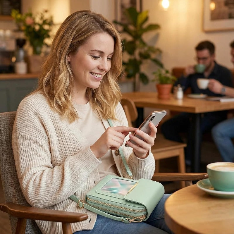 RFID Anti-Theft Phone Wallet LoungeYard — product view 4