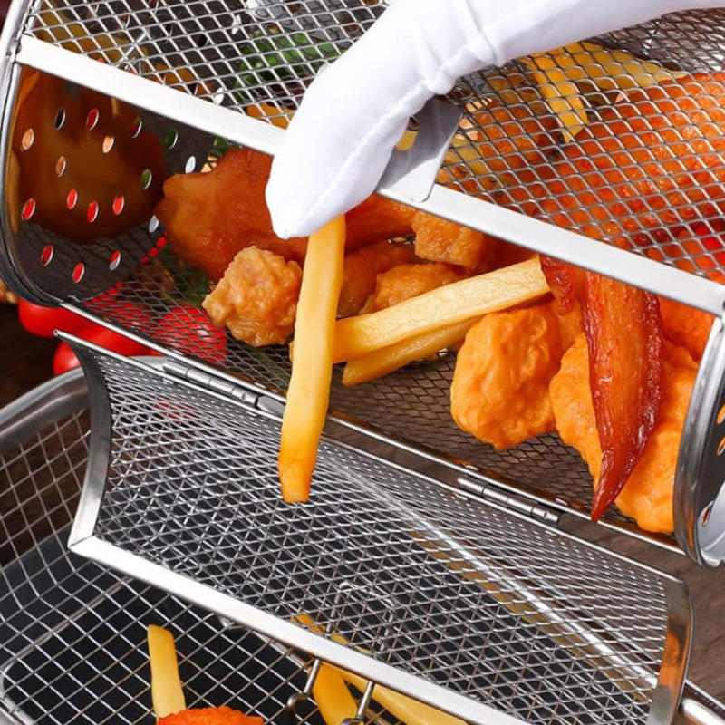 Stainless Steel Rotating Grill | LoungeYard — product view 7