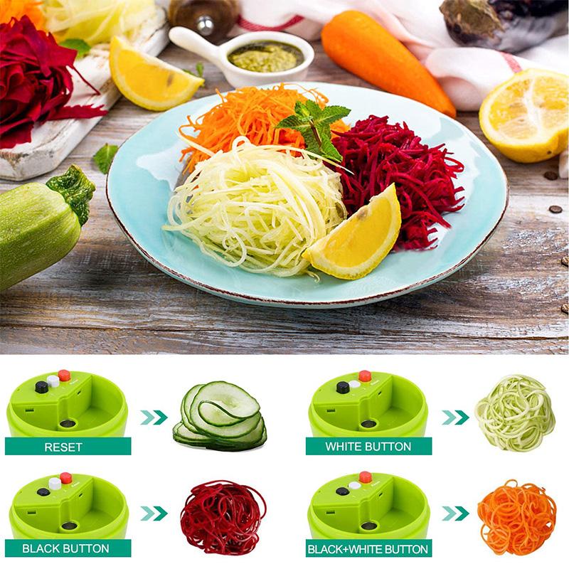 LoungeYard | Handheld Spiral Cutter Vegetable Slicer — product view 3
