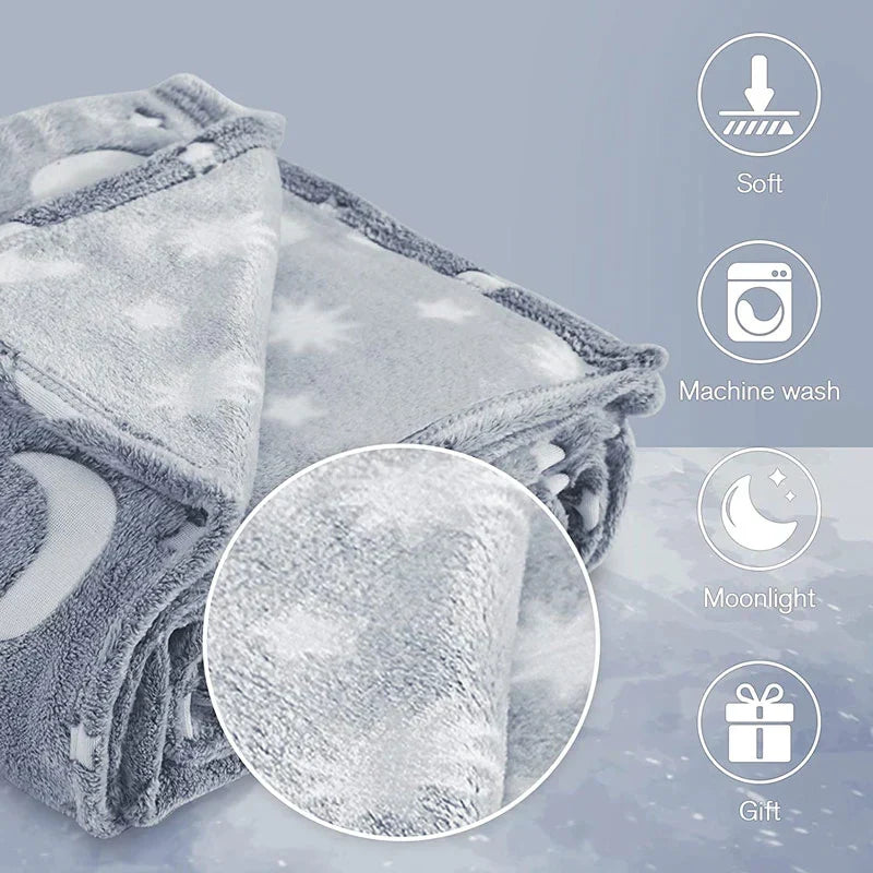 LoungeYard | Starlight Glow Blanket – Soft & Luminous Comfort — product view 3