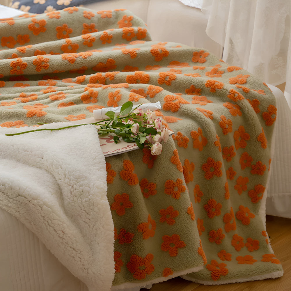 LoungeYard | Nature's Wildflower Bliss Blanket — product view 4