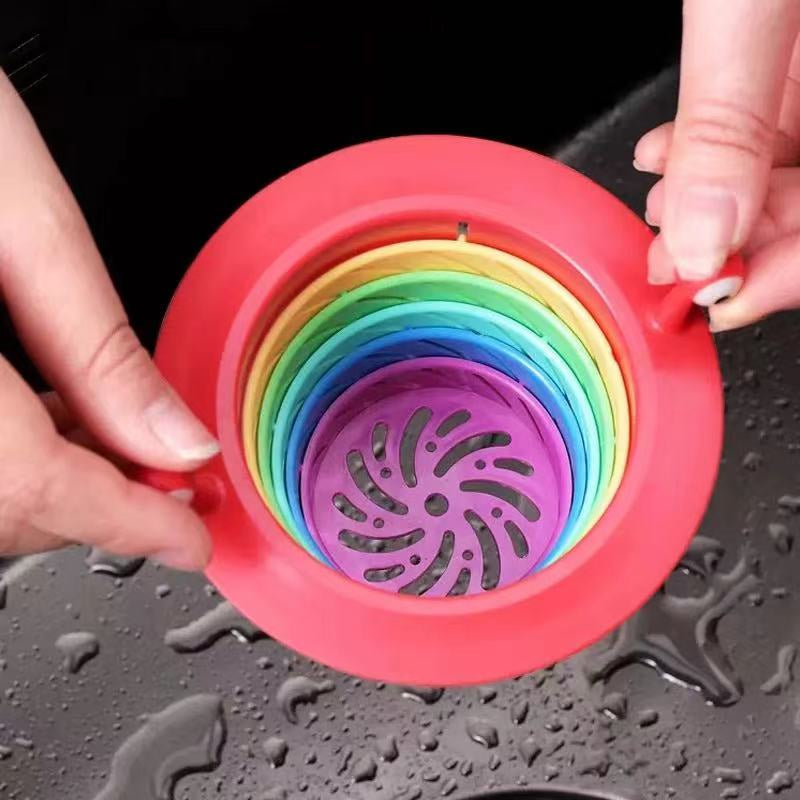 LoungeYard | Little Monster Colorful Foldable Sink Strainer Basket — product view 4