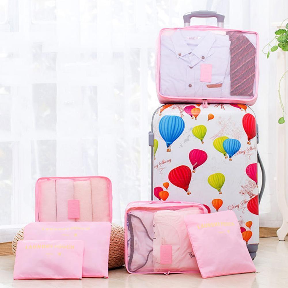 LoungeYard | Travel Clothing Storage Bag (1 Set, 6 Pieces) — product view 3